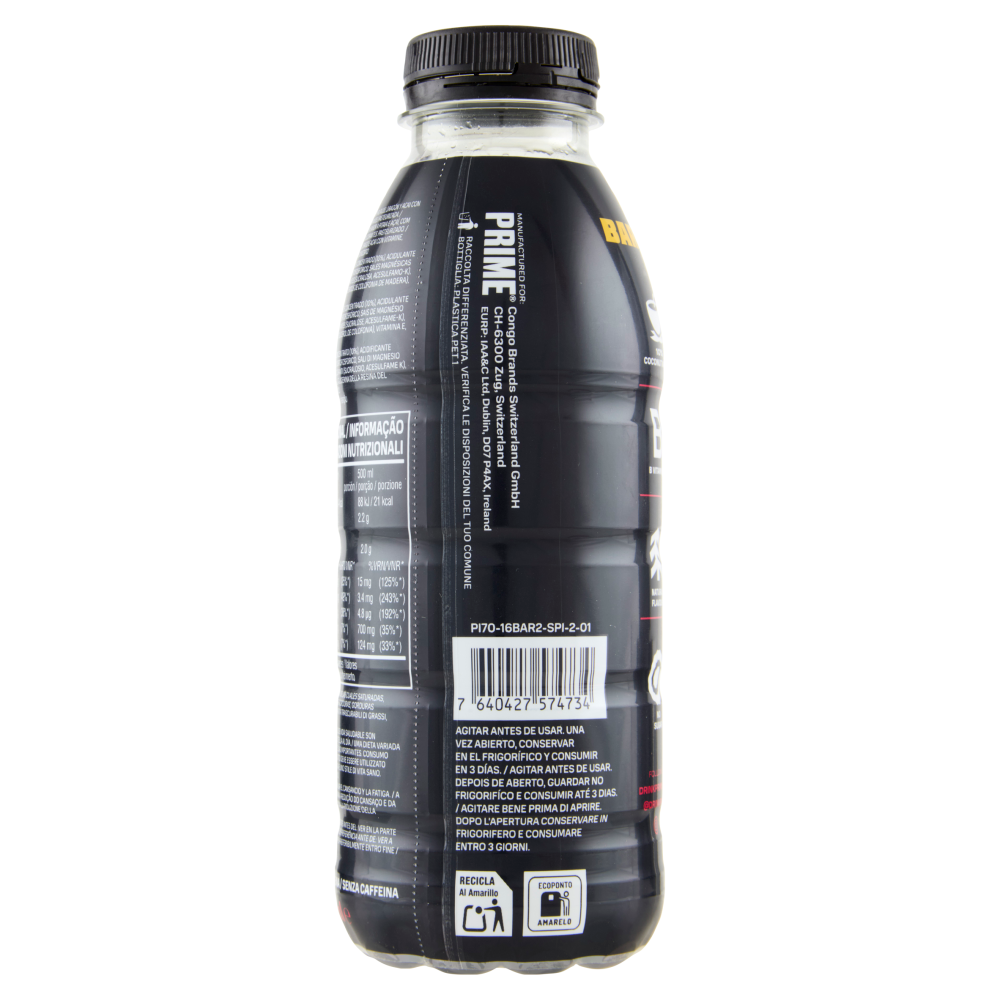 Prime Hydration Barcellona 500 ml