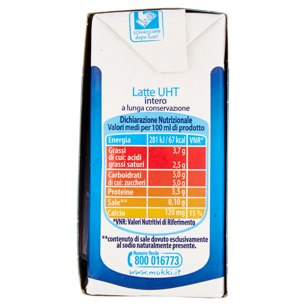 Mukki il Latte intero 3 x 200 ml