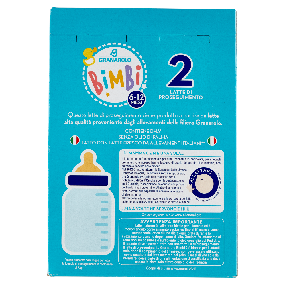 Granarolo Bimbi Latte di Proseguimento 2 2 x 400 g
