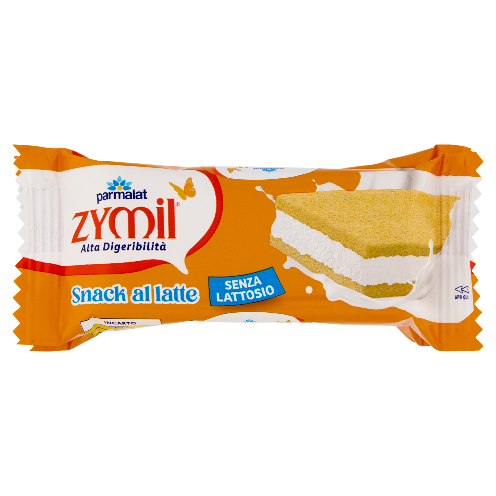 ZYMIL Alta Digeribilit&agrave; Senza Lattosio Snack al latte 4x28g