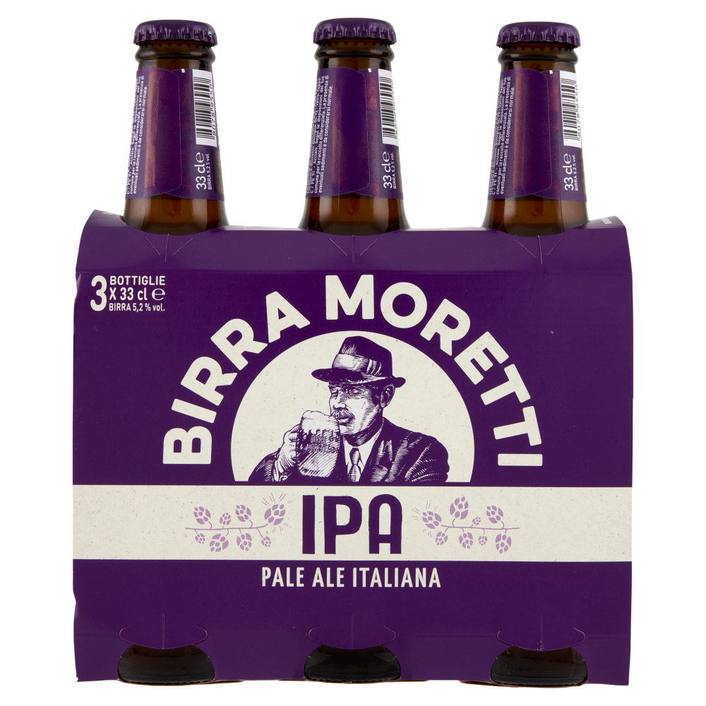 Birra Moretti IPA 3 x 33 cl