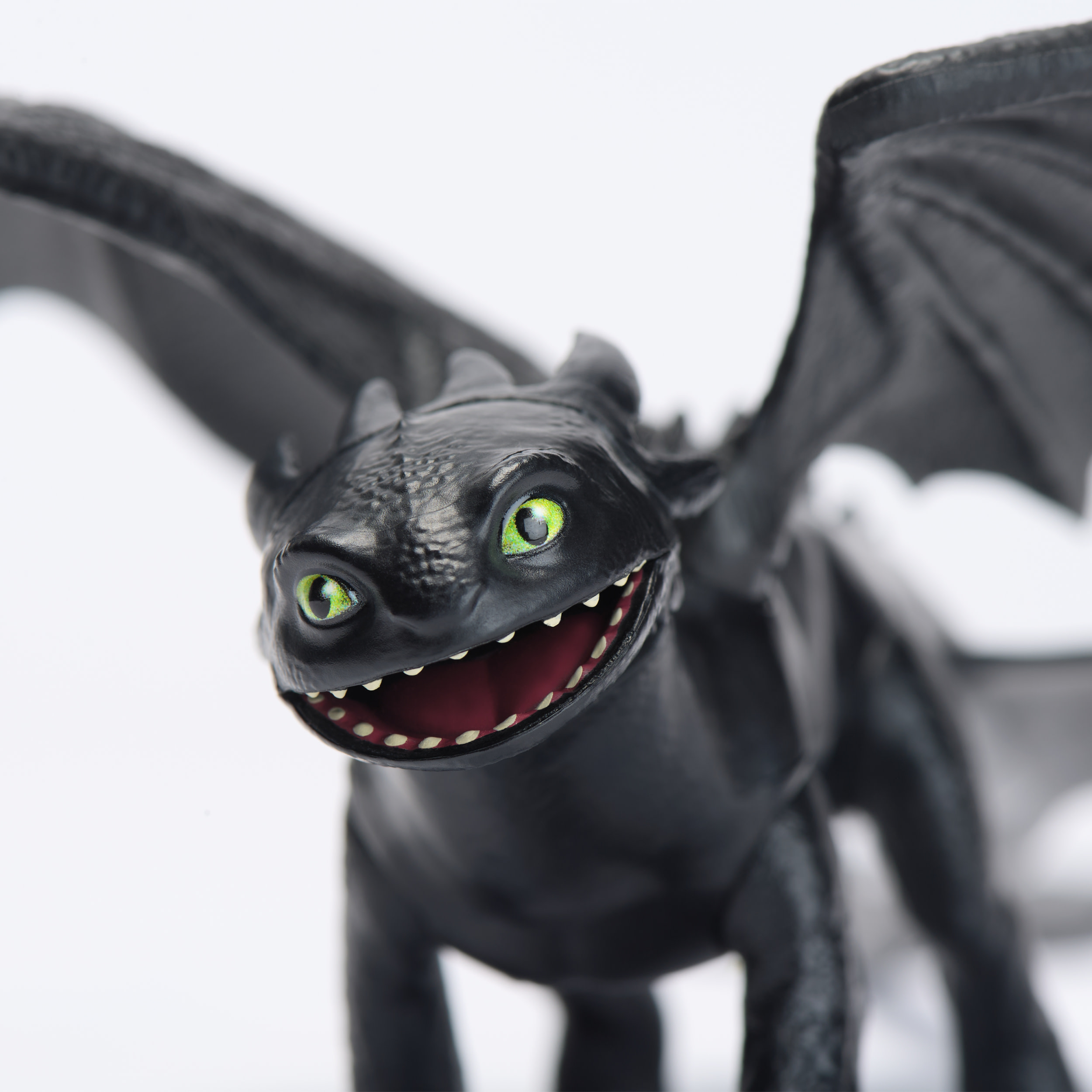 How to train your dragon DreamWorks Dragons, , Toothless, drago da 23 cm, giocattoli per bambini dai 4 anni in su