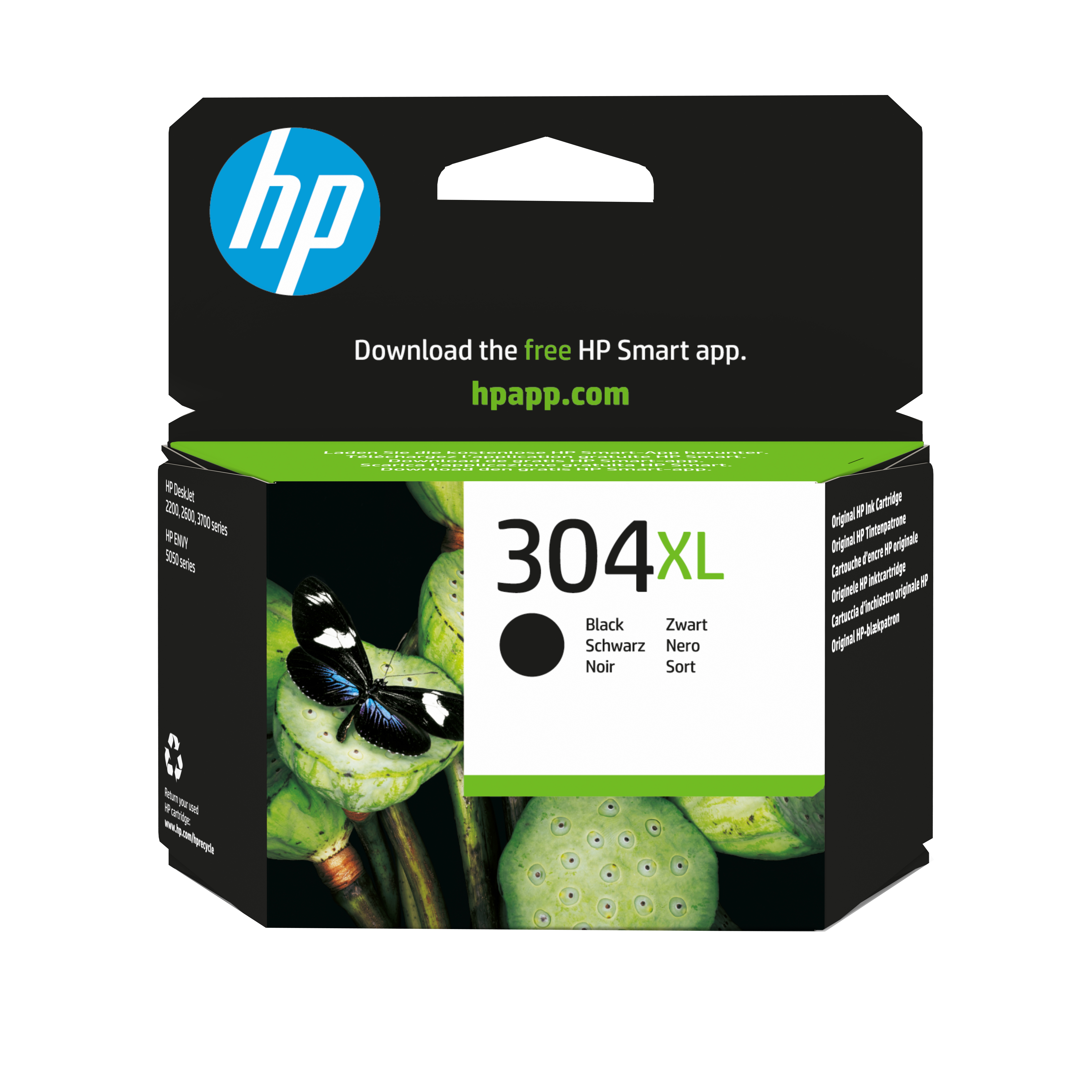 HP Cartuccia inchiostro originale nero 304XL