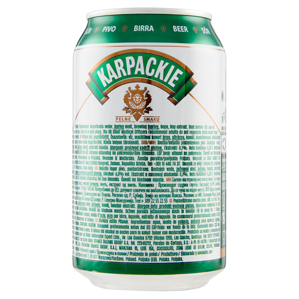 Karpackie Pils 0,33 L