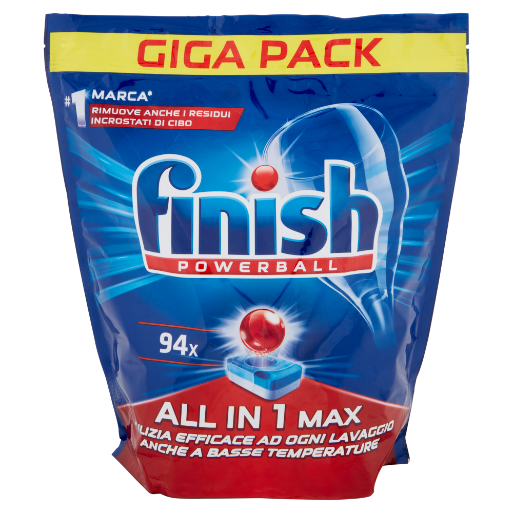 finish Powerball All in 1 Max 94 Tabs 1504 g Carrefour