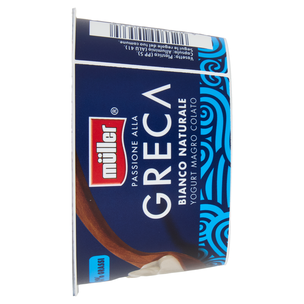 müller Passione alla Greca Bianco Naturale Yogurt Magro Colato 150 g