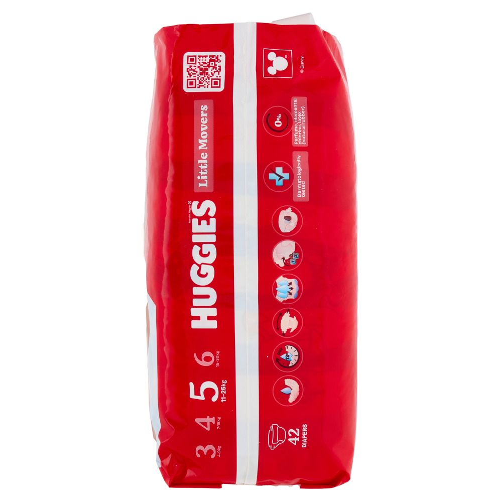 Huggies Little Movers Pannolini 5 11-25 Kg 42 pz