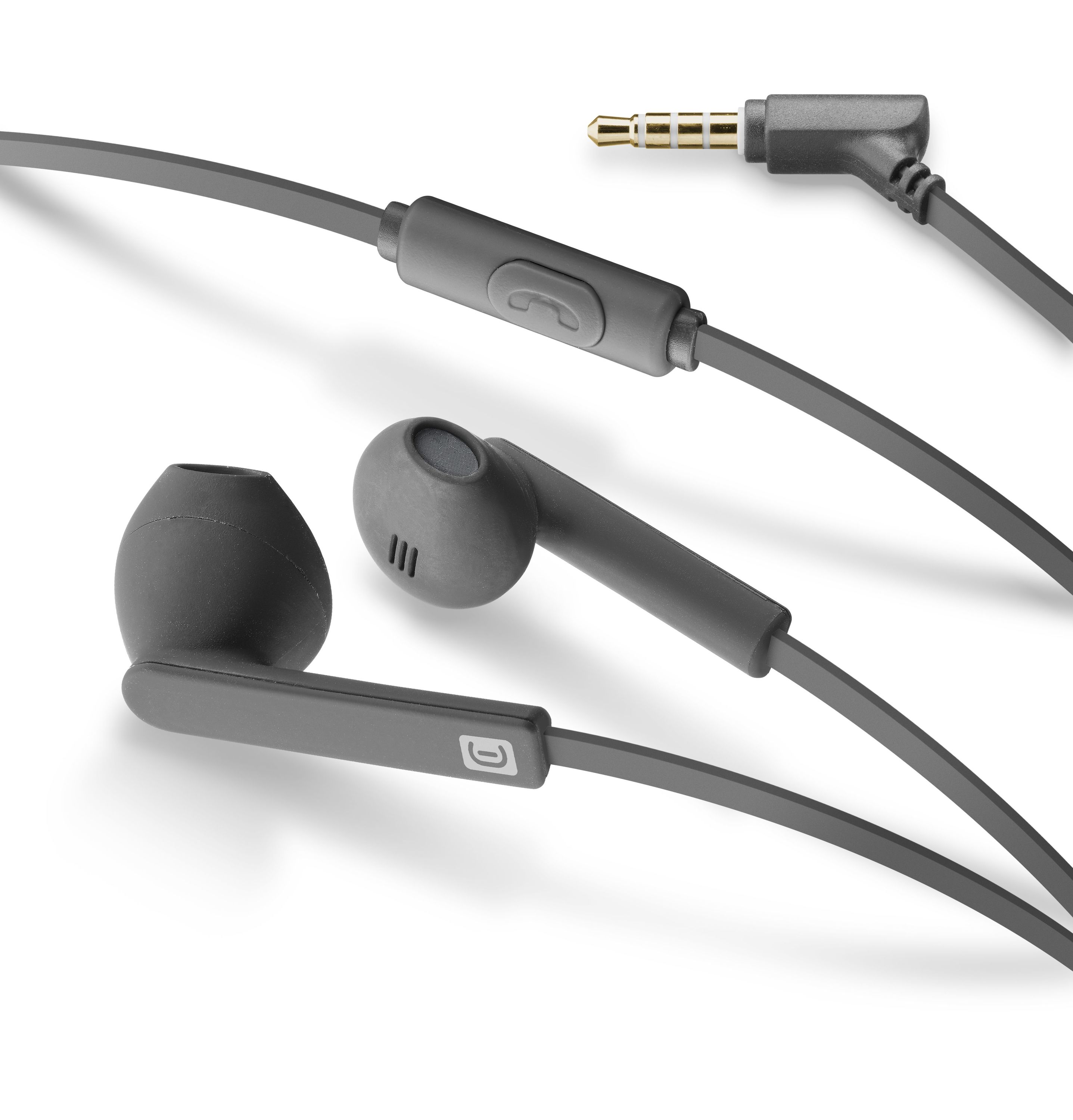 Cellularline MANTIS Auricolari stereo a capsula con microfono e tasto di risposta