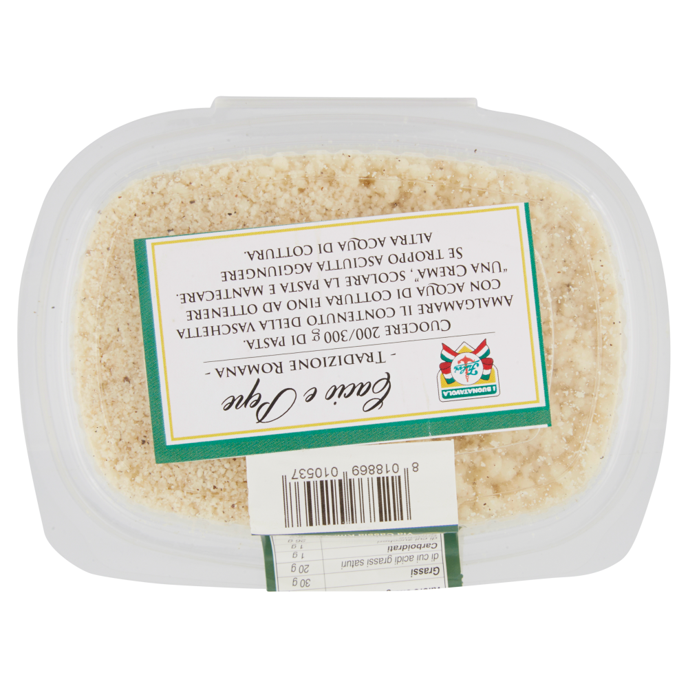 I Buonatavola Cacio e Pepe Grattugiato Fresco 100 g
