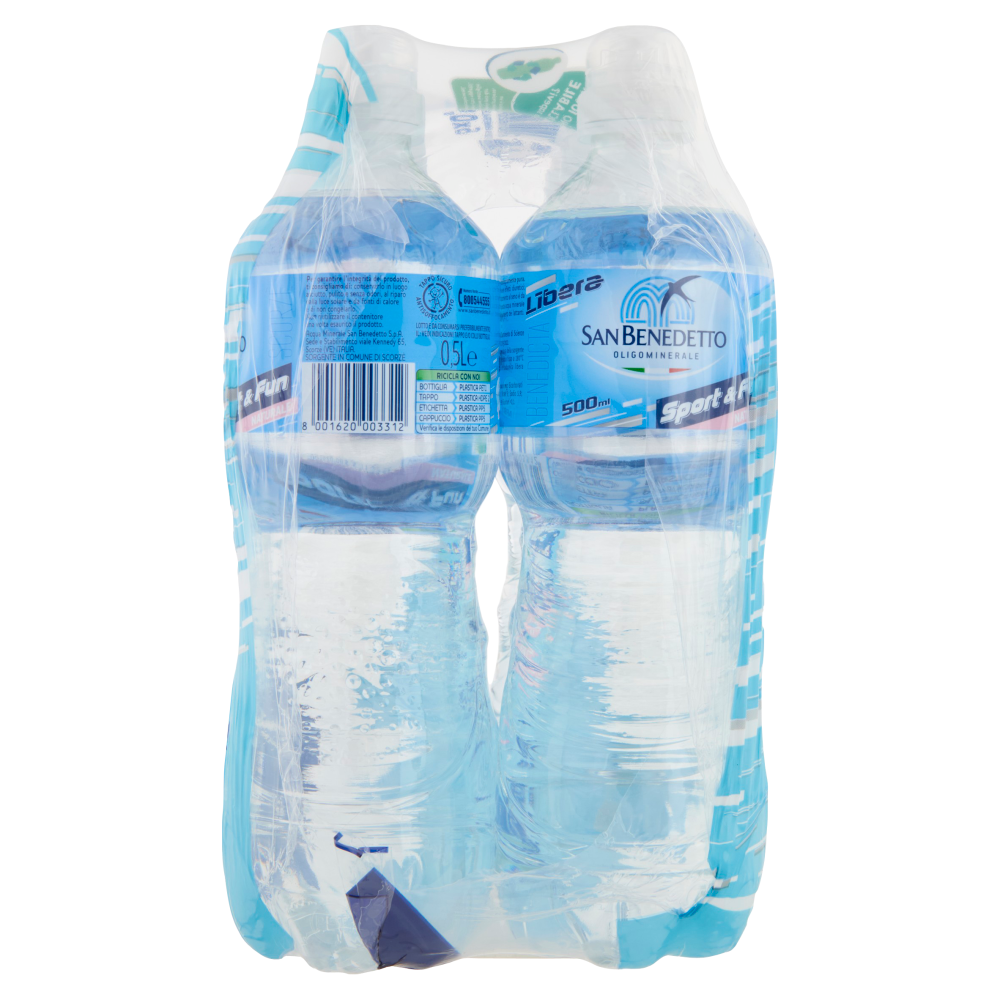 San Benedetto Libera Oligominerale Naturale Benedicta 6 x 0,5 L
