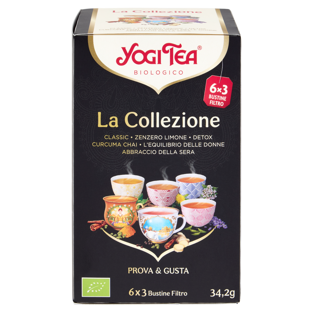 Yogi Tea La Collezione Bio - 6 gusti - 34,2g
