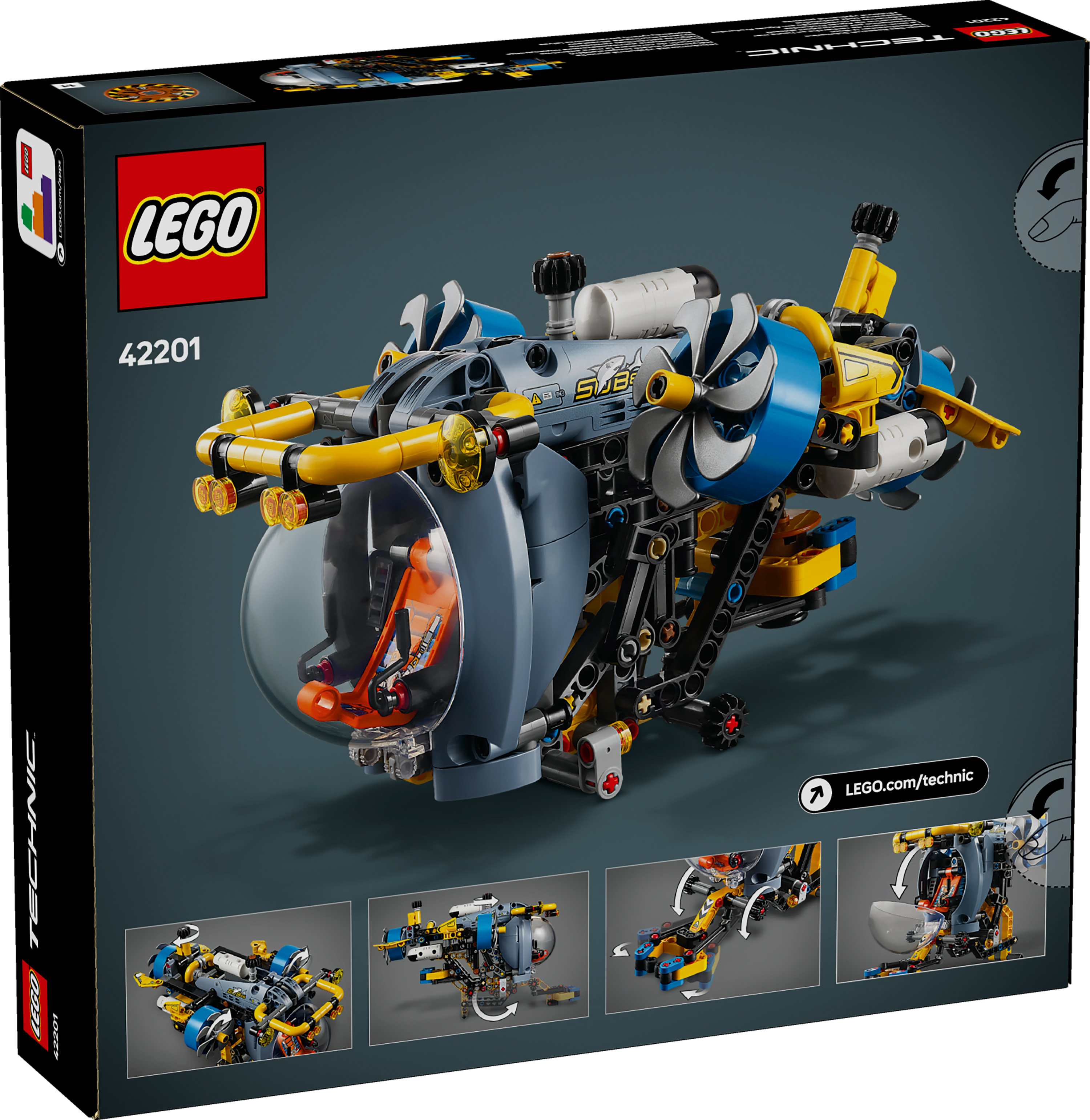 LEGO Technic Sottomarino per esplorazioni abissali
