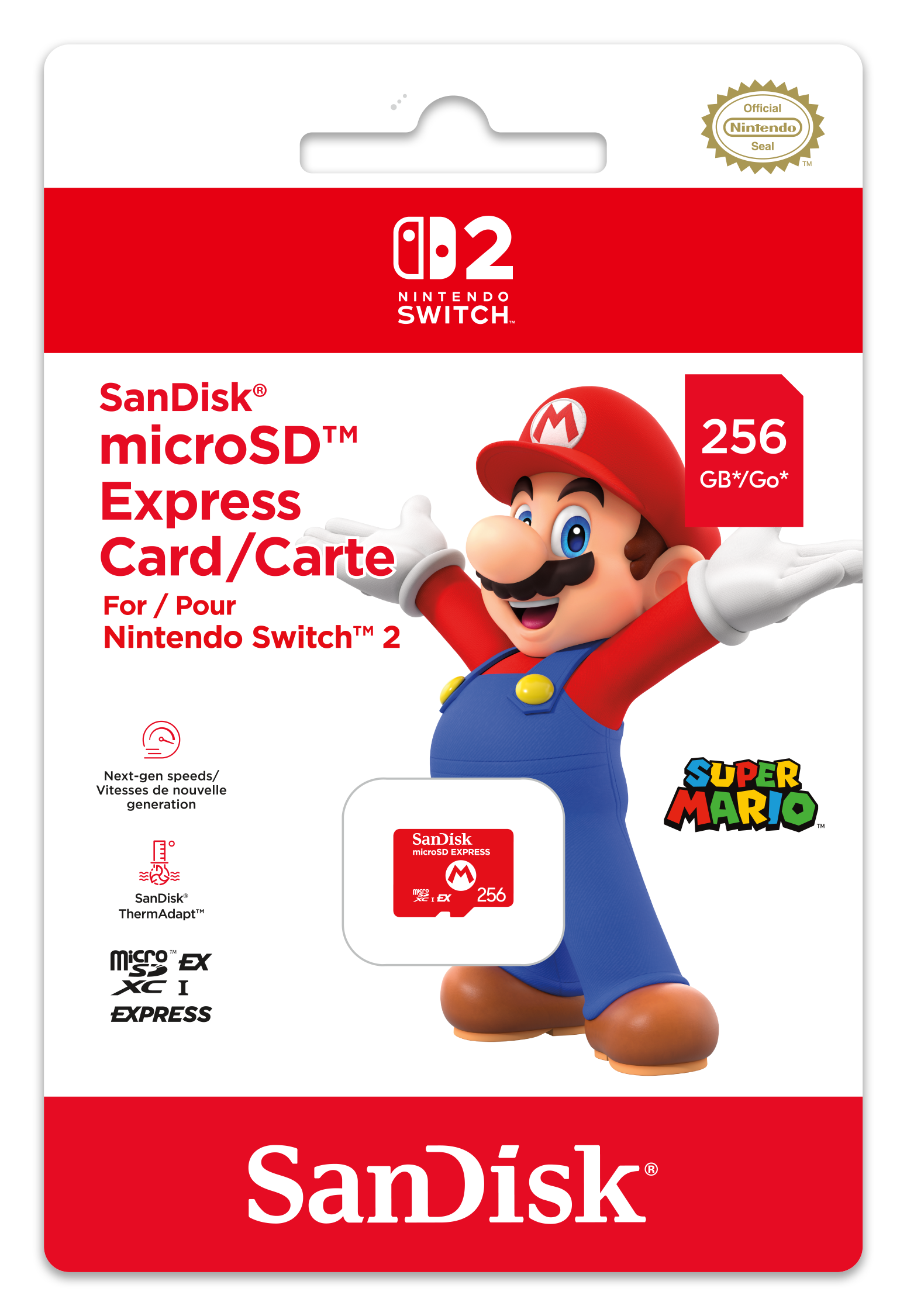 Nintendo 10016157 memoria flash 256 GB MicroSDXC
