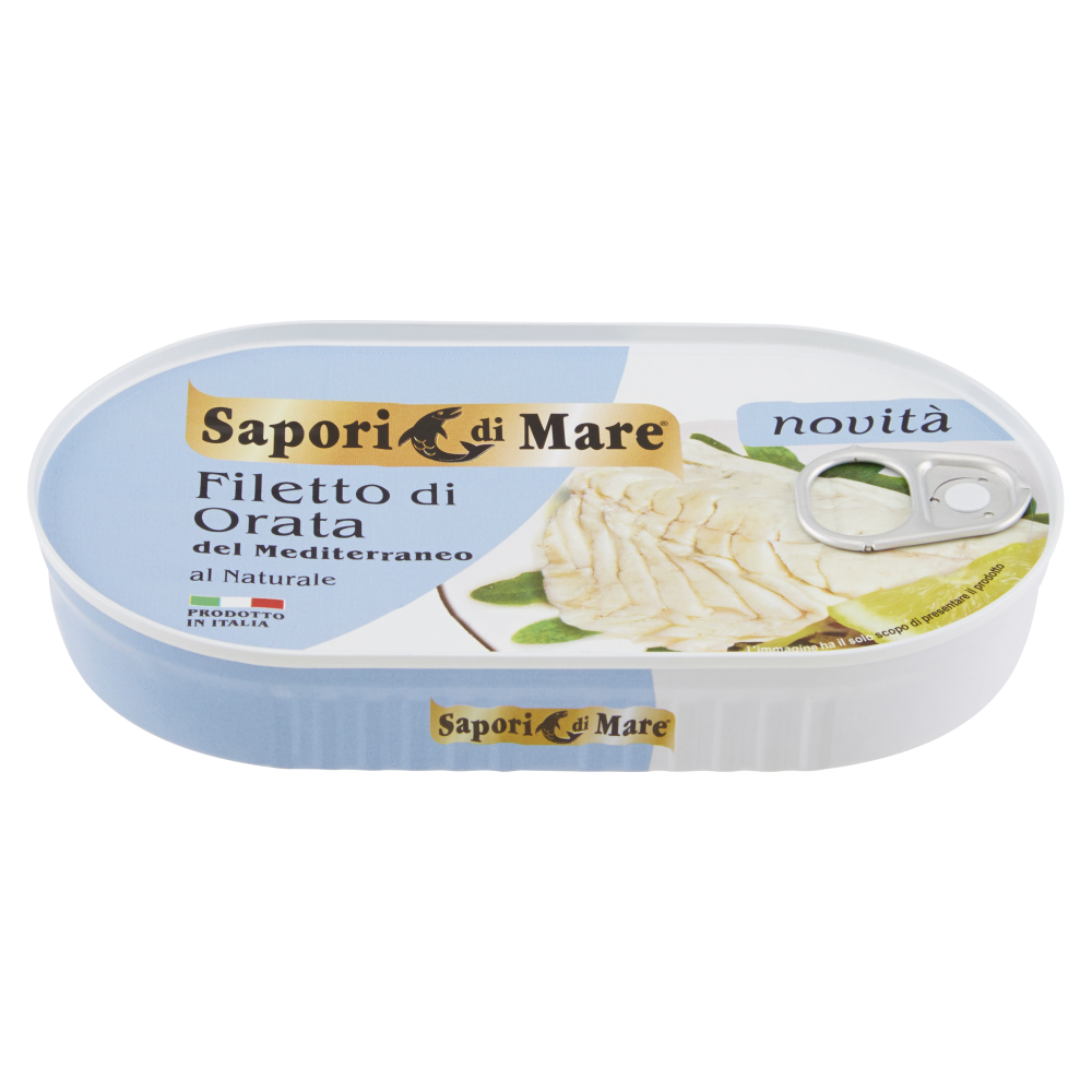 Sapori di Mare Filetto di Orata del Mediterraneo al Naturale 145 g