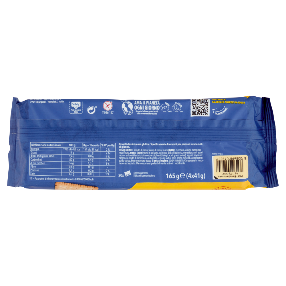 Schär Petit Biscotto Classico 4 x 41 g