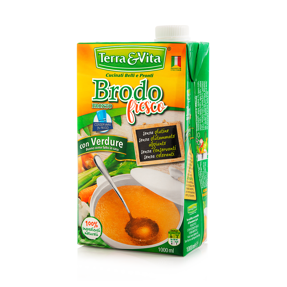 Brodo Fresco Pronto Verdure Miste