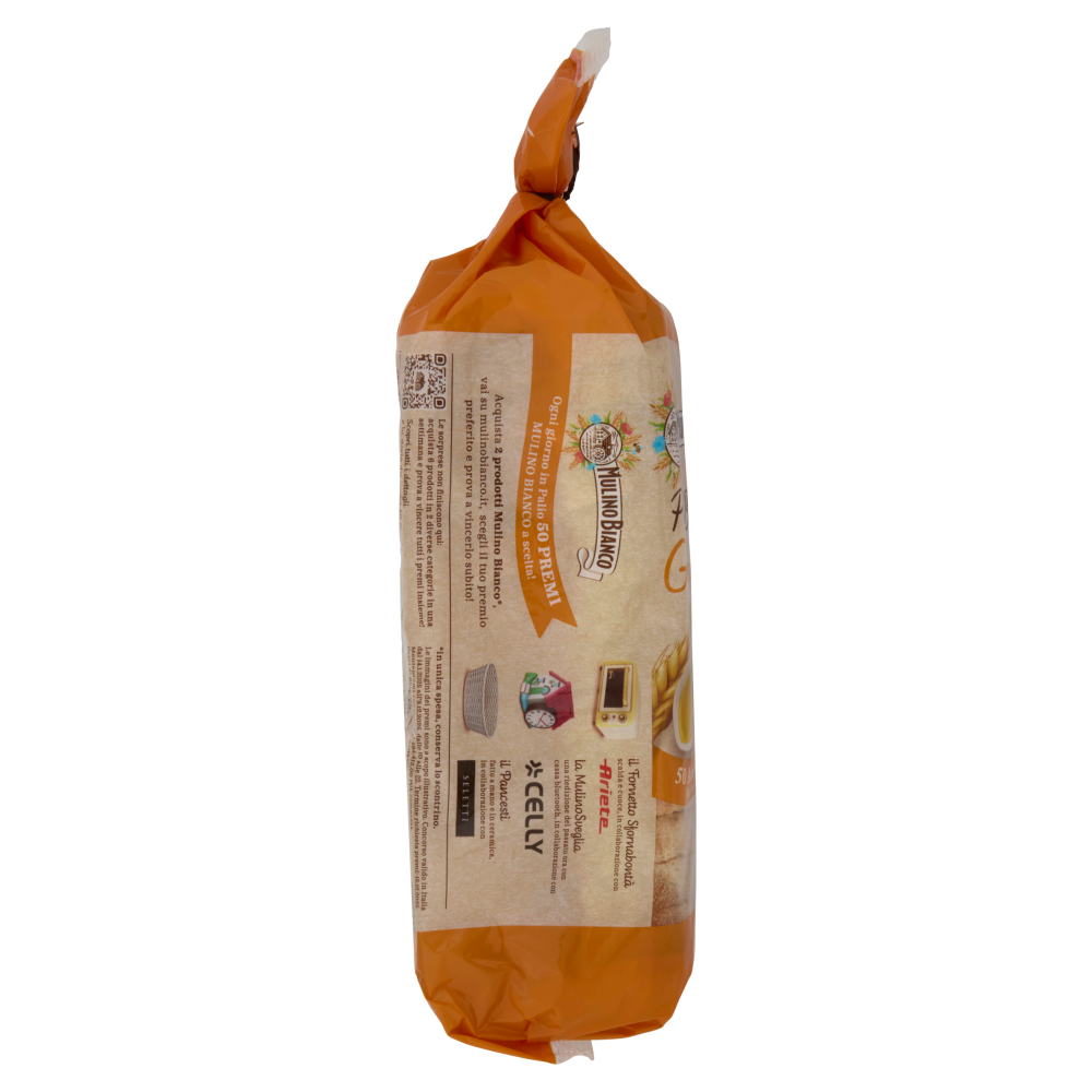 Mulino Bianco Pan Bauletto Grano Duro Pane Ideale per Panini 400g