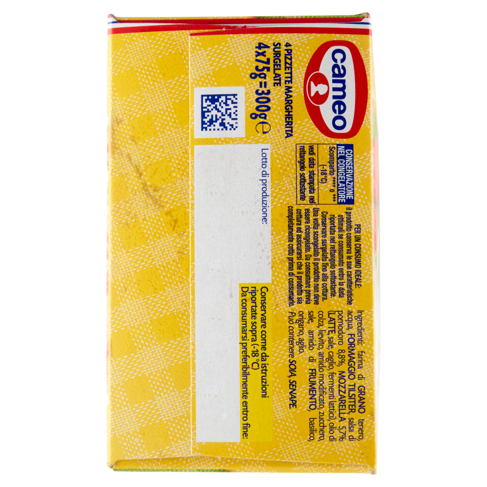cameo Speedy Pizza margherita 4 x 75 g