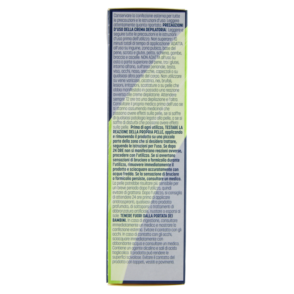 Veet Men Kit Depilazione Intima per Pelle Sensibile, Crema Depilatoria 100ml e Balsamo Post 50ml