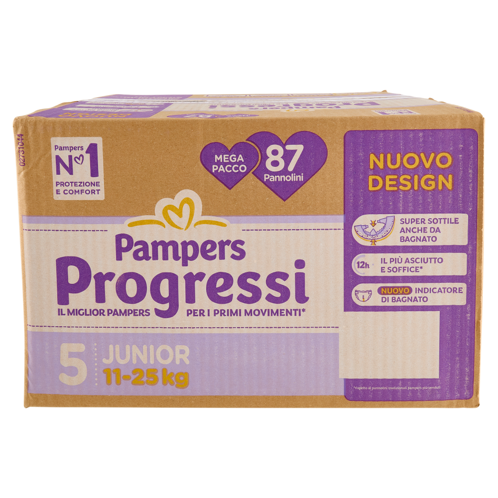 Pampers Progressi Junior 87 pz