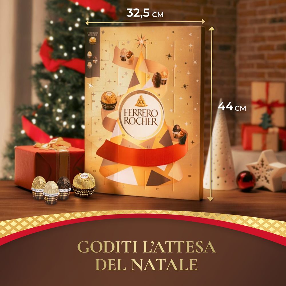 Ferrero Rocher Calendario dell'Avvento 24 pezzi 258 g