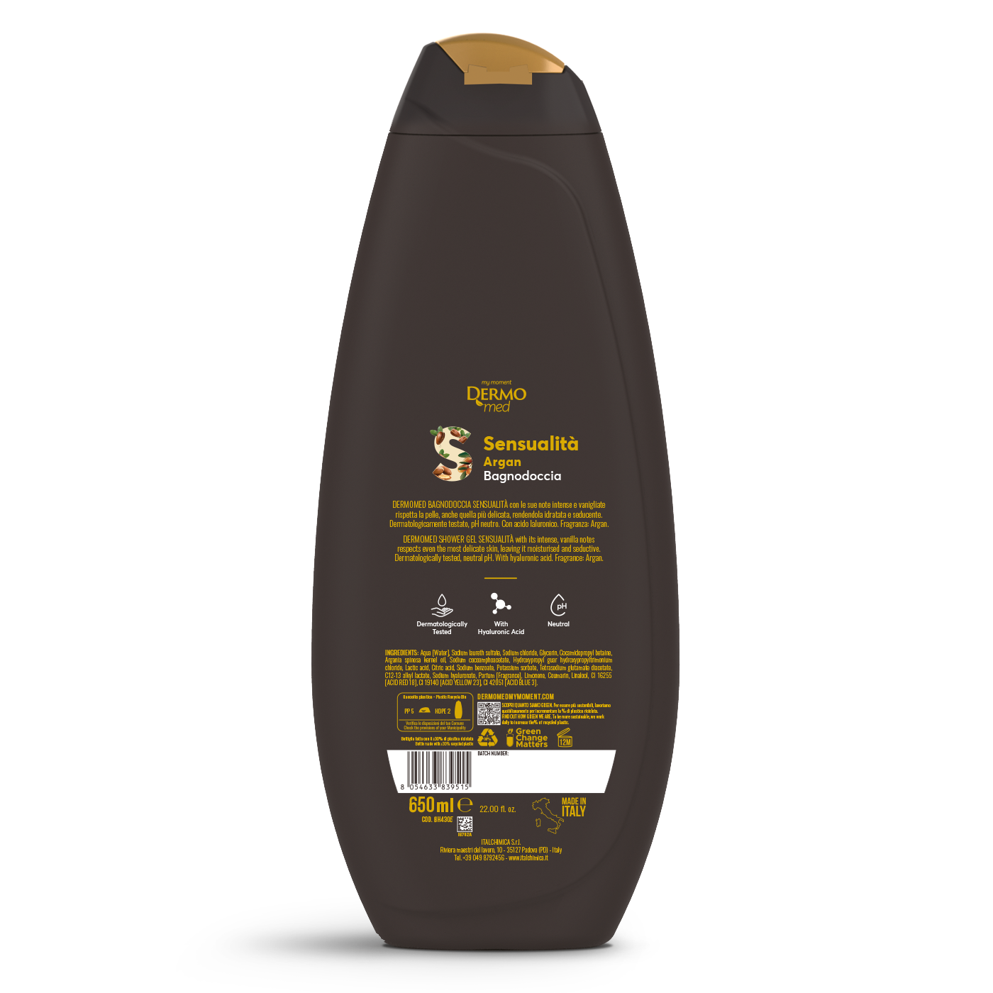 BAGNODOCCIA SENSUALITA' 650 ML