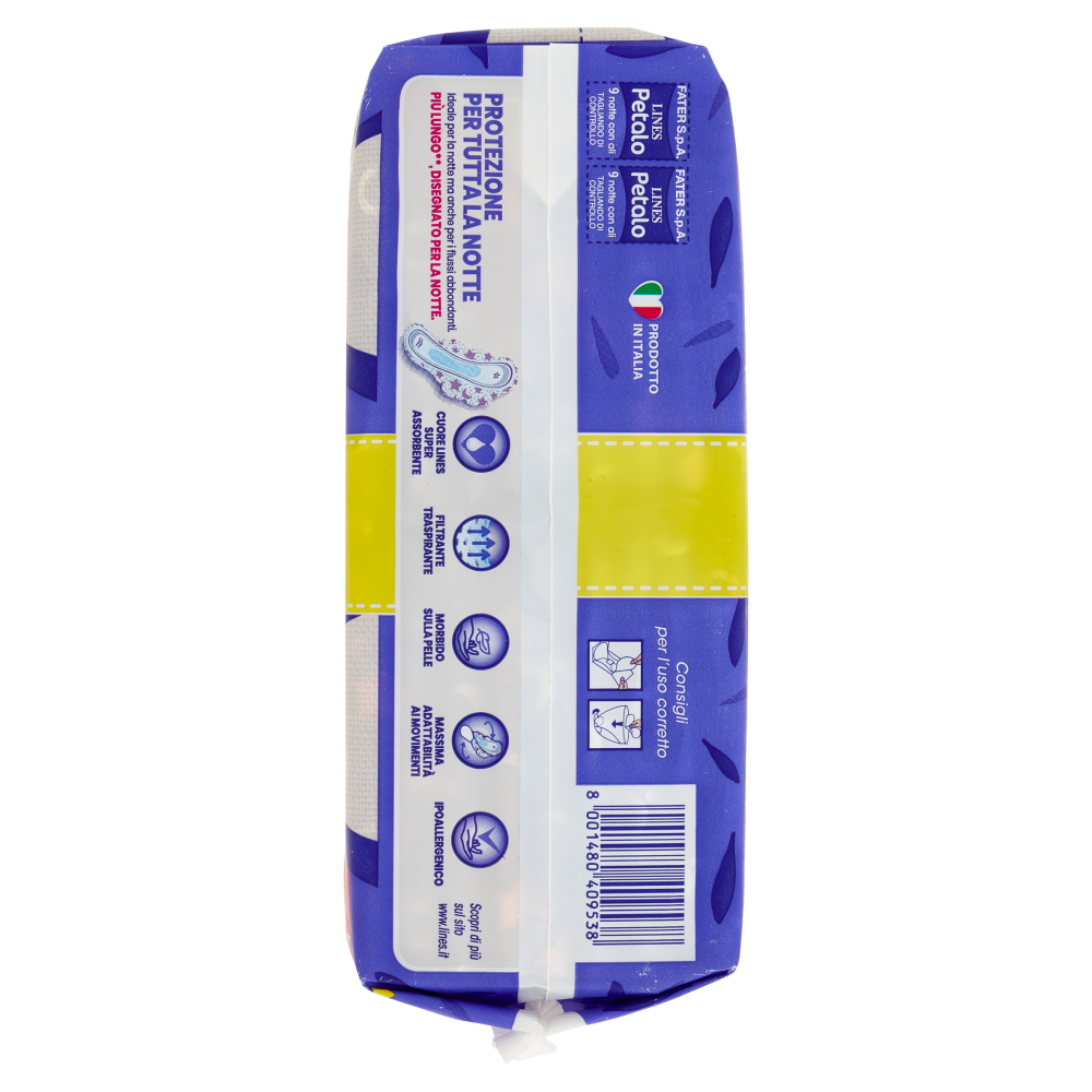 Lines Petalo notte con ali 18 pz