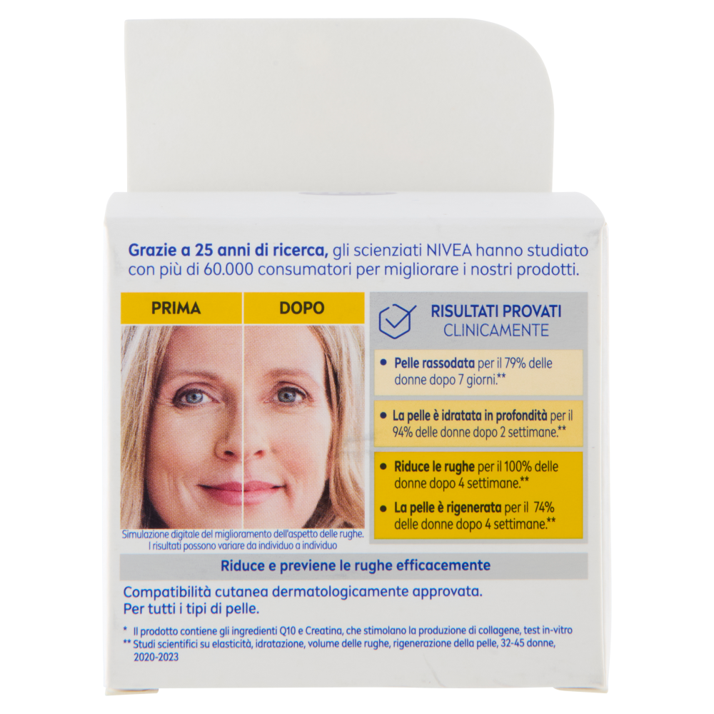 Nivea Q10 Anti-Rughe Power Crema Giorno Extra Rassodante SPF 15 Tutti i Tipi di Pelle 50 ml