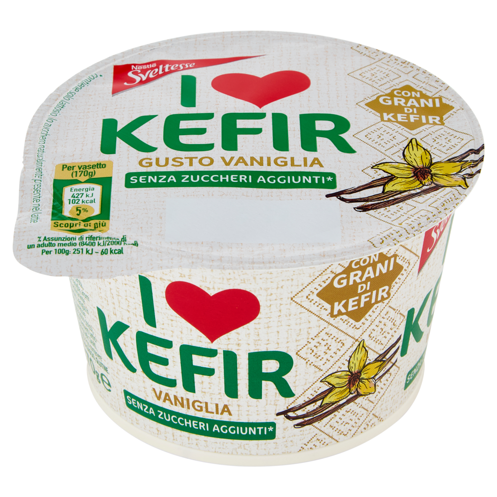 SVELTESSE I love Kefir Pot Vaniglia 1x170g