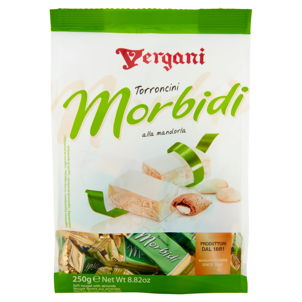 Vergani Torroncini Morbidi alla mandorla 250 g