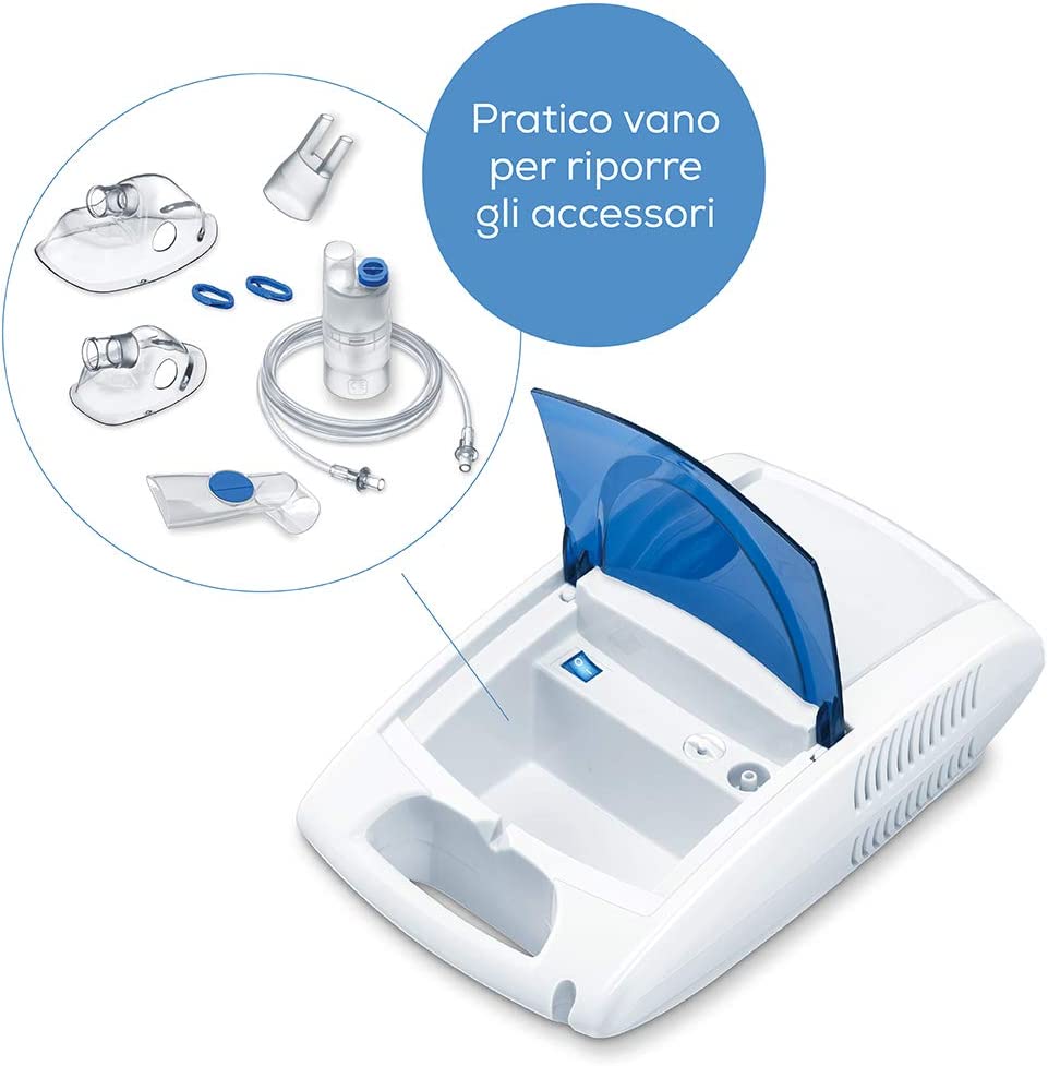 Beurer IH 21 Aerosol ad Aria Compressa con Accessori Completi