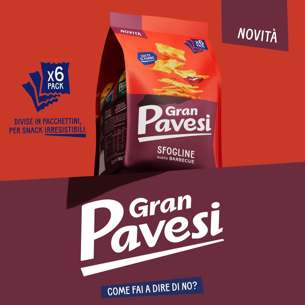 Gran Pavesi Sfogline Barbecue 180g