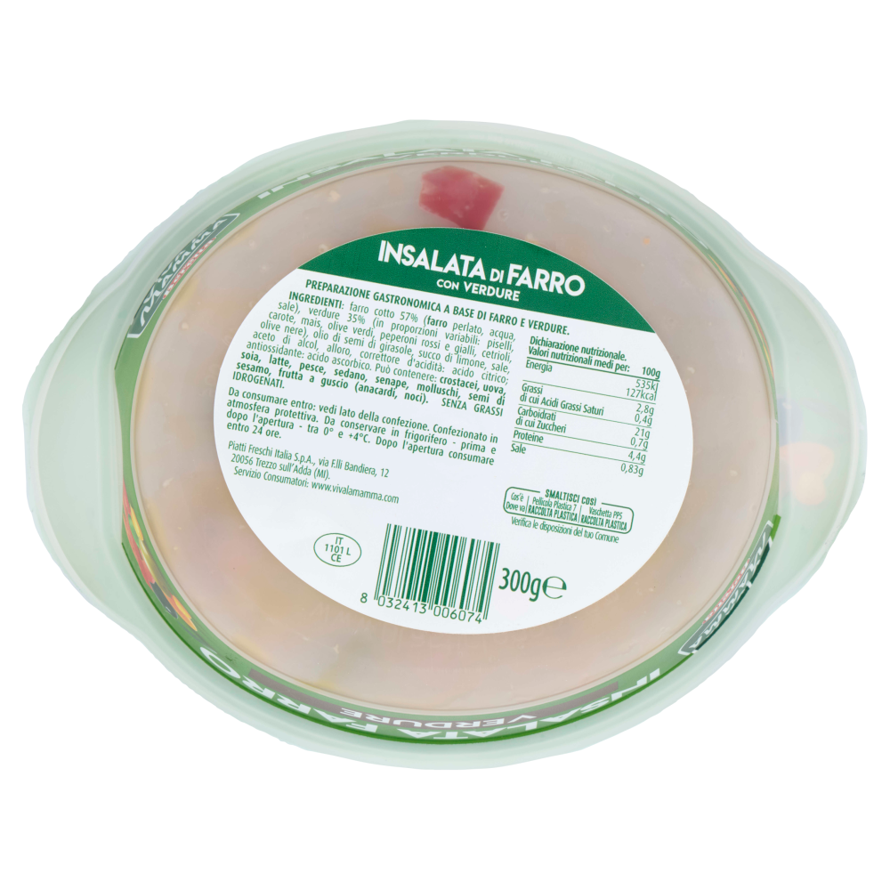 Viva la Mamma Insalata Farro Verdure 300 g