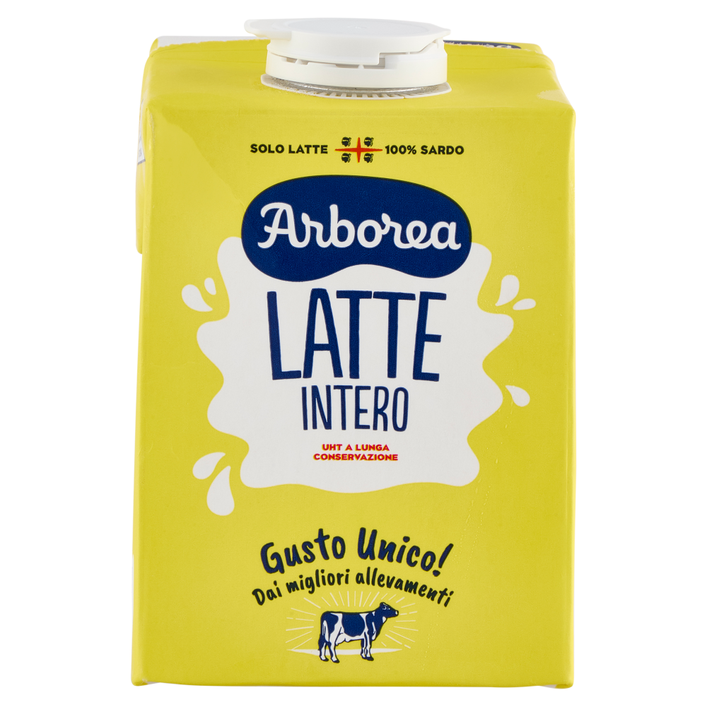 Arborea Latte Intero UHT a Lunga Conservazione 500 ml