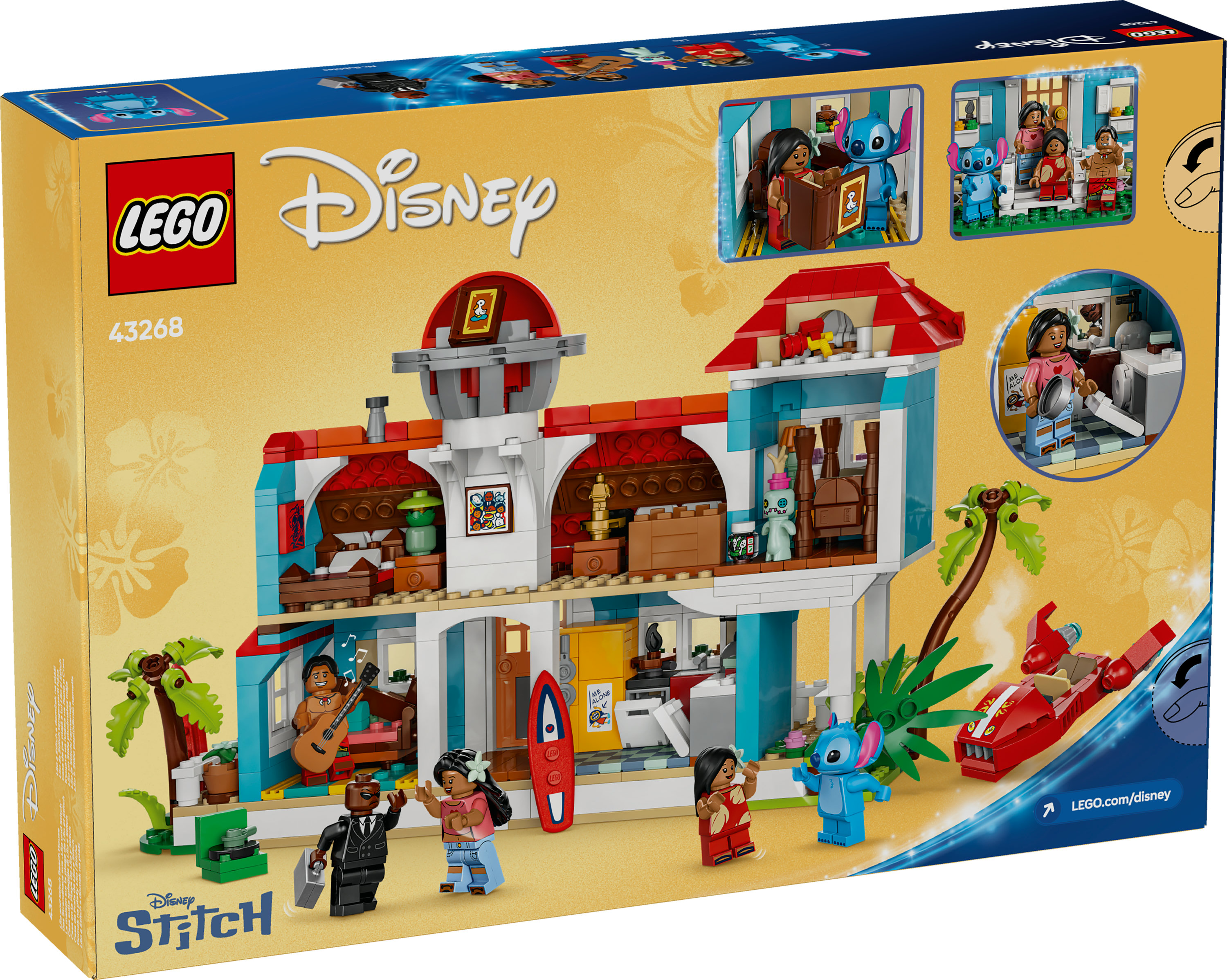 LEGO Disney Casa sulla spiaggia di Lilo e Stitch