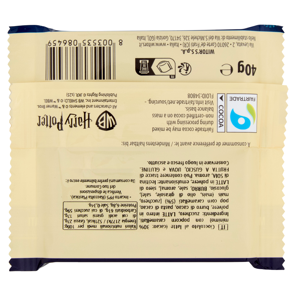 Witor's Harry Potter Pop Corn Caramellizzati 40 g