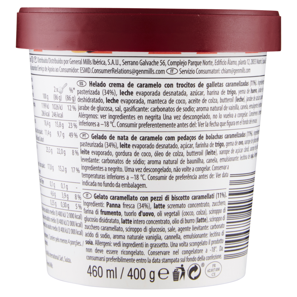 Häagen-Dazs Speculoos Caramel Biscuit & Cream 400 g