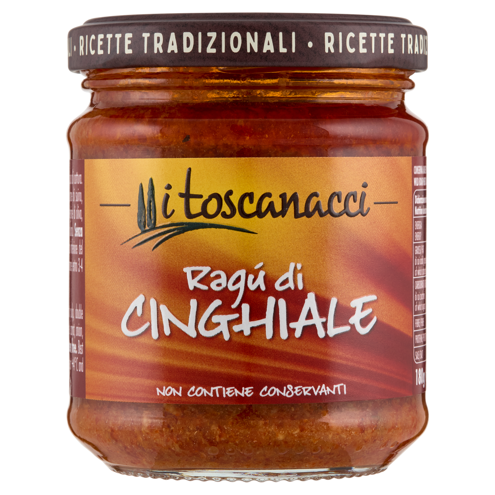 i toscanacci Rag&ugrave; di Cinghiale 180 g