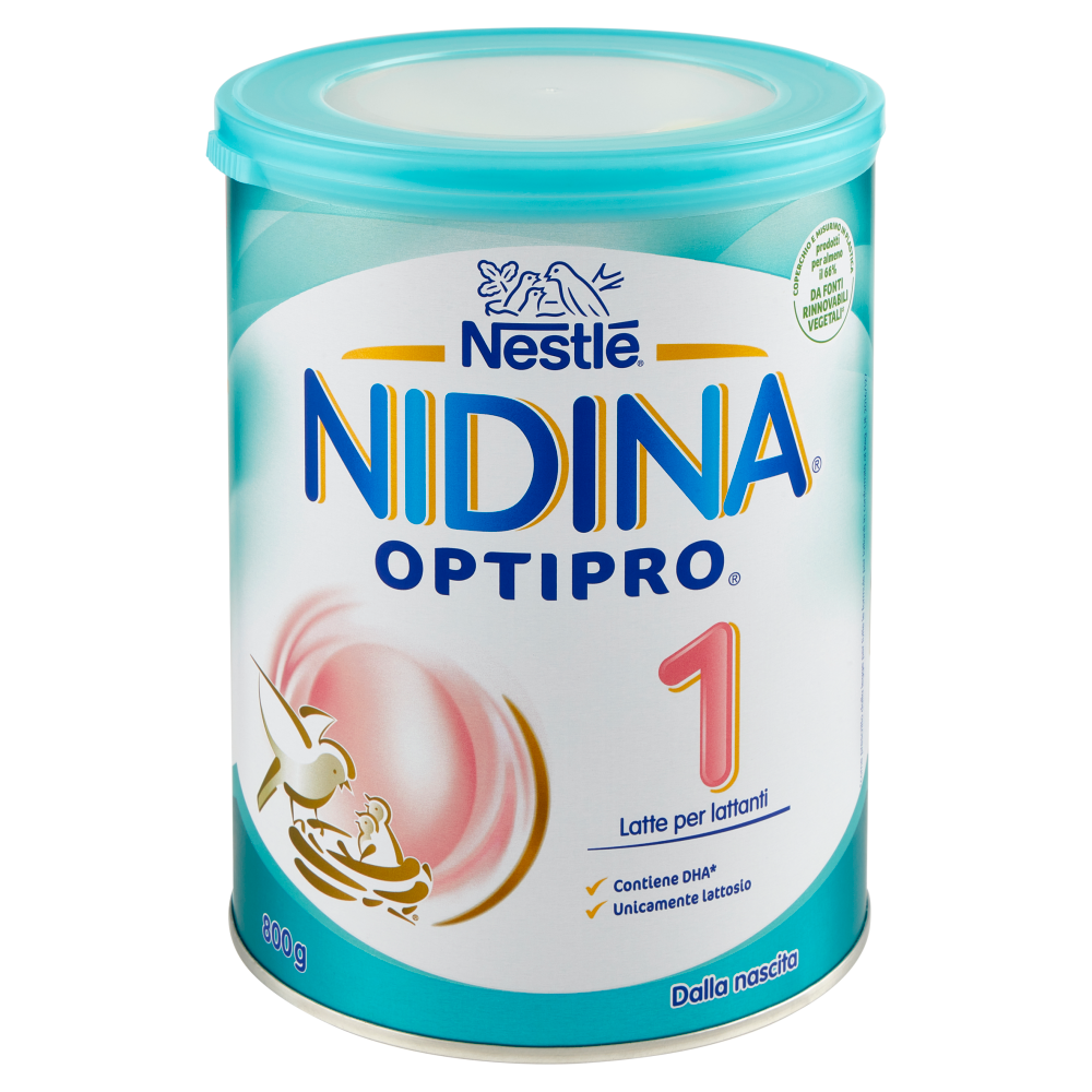 NESTLÉ NIDINA Optipro 1 dalla nascita Latte per lattanti in liquido brick  da 200ml x24 pezzi »
