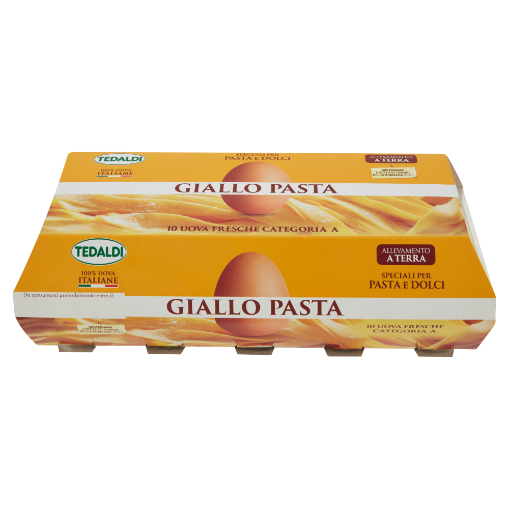 Tedaldi Giallo Pasta Speciali per Pasta e Dolci 10 Uova Fresche Categoria A 550 g