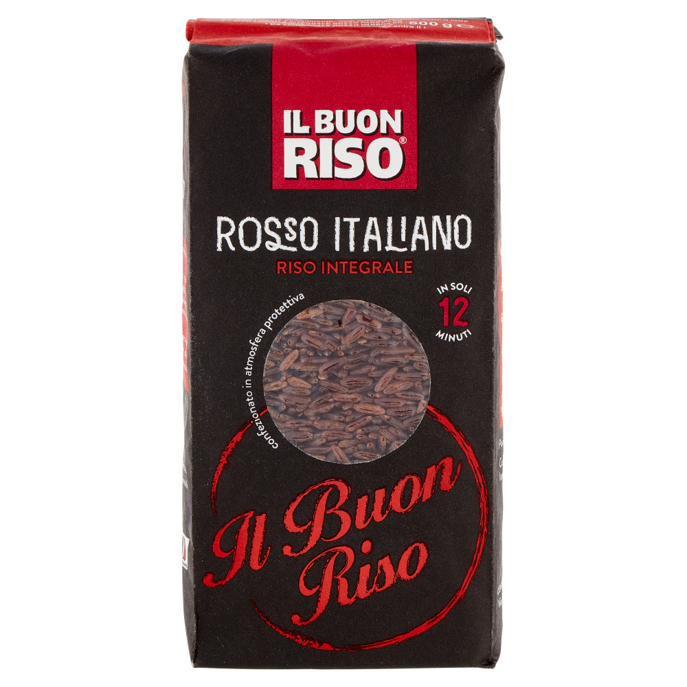 Il Buon Riso Rosso Italiano Integrale Parboiled 500 g