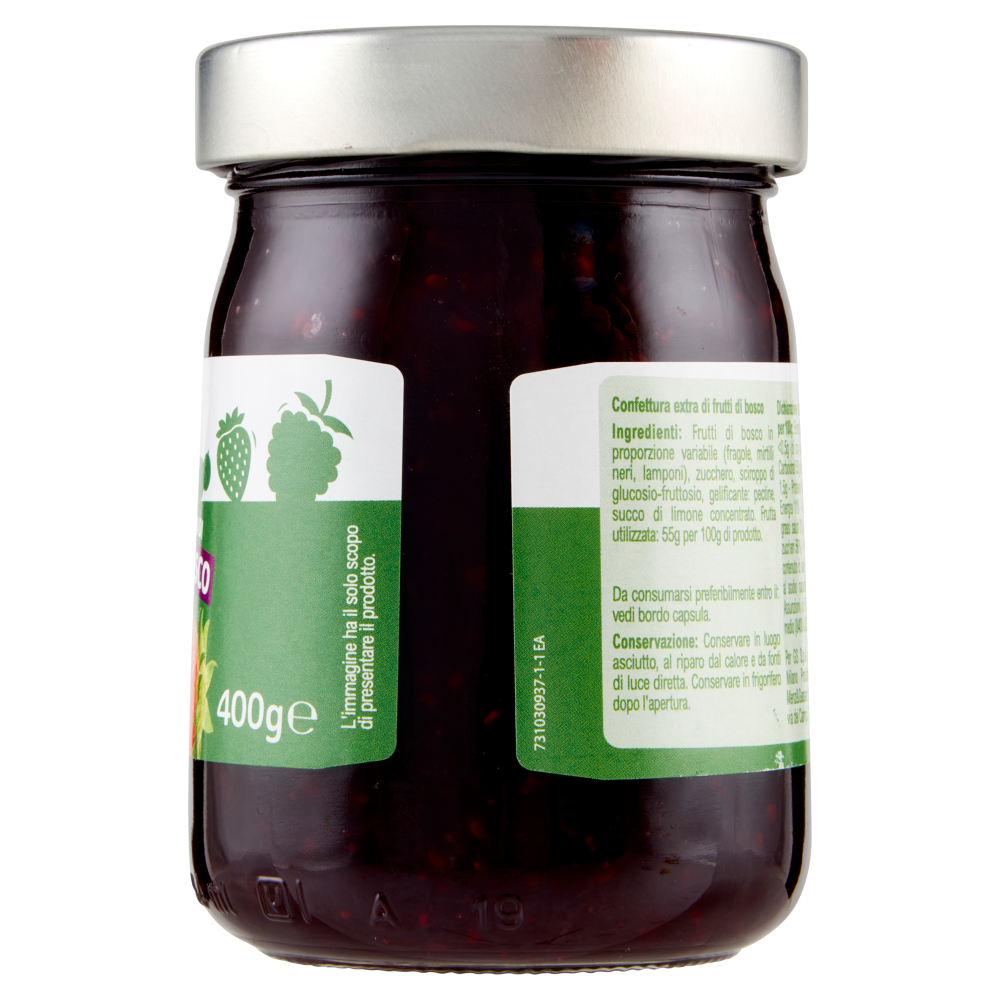 Carrefour Classic Confettura Extra di Frutti di Bosco 400 g