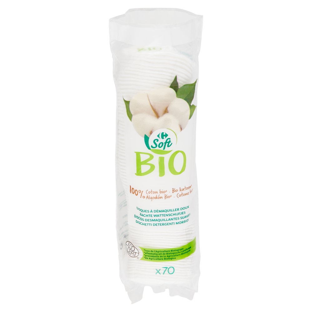 Carrefour Bio Soft Dischetti Detergenti Morbidi 70 pz