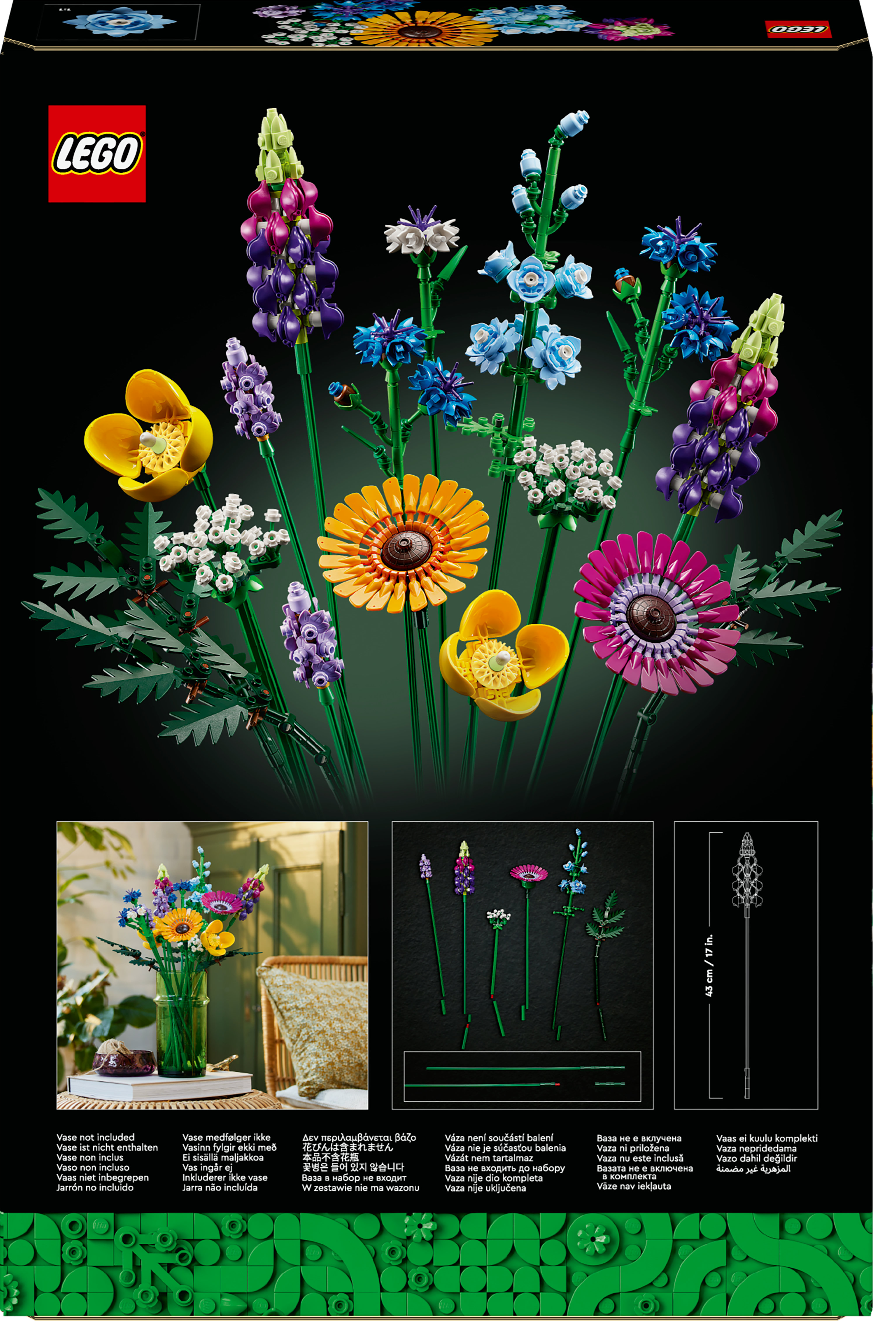 LEGO Botanicals Bouquet fiori selvatici