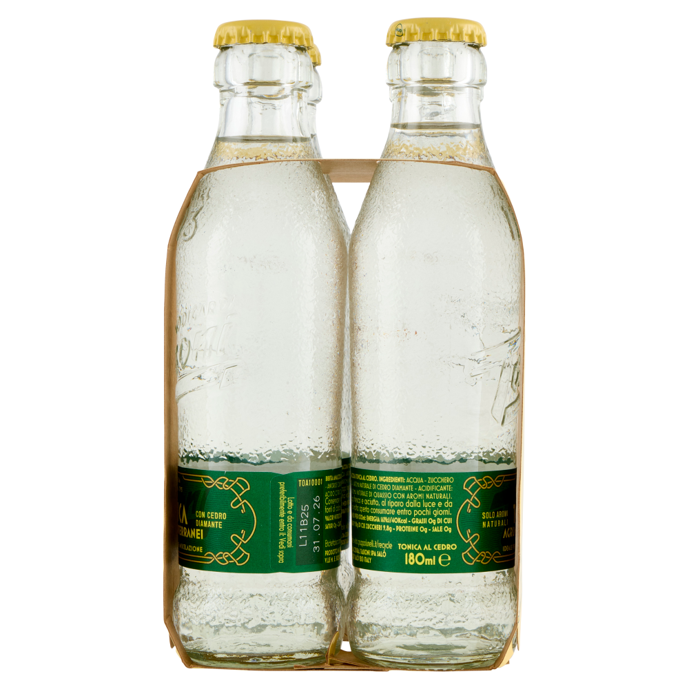 Tassoni Tonica Agrumi Mediterranei 4 x 180 ml