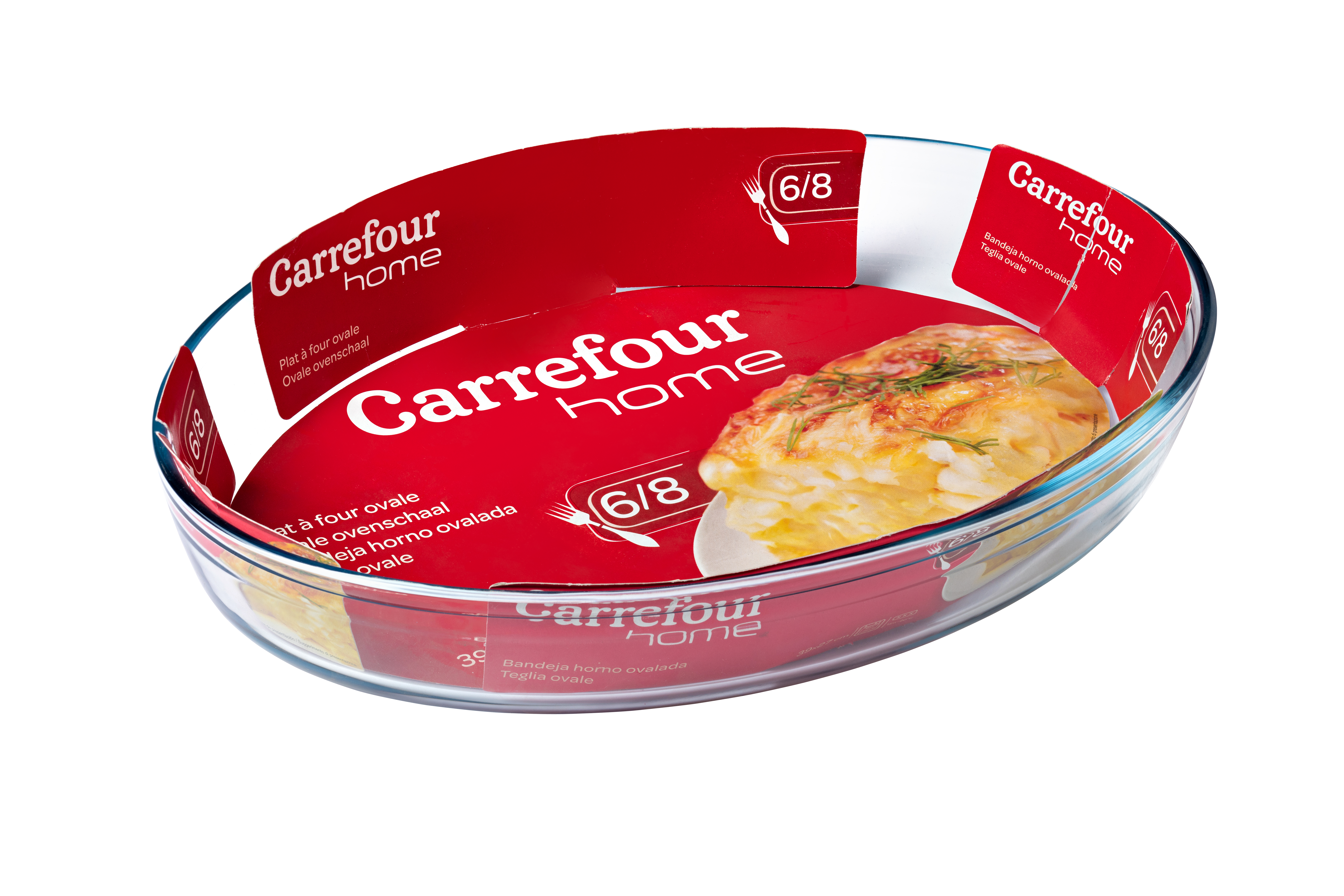 Carrefour Home Teglia ovale 39 x 27 cm