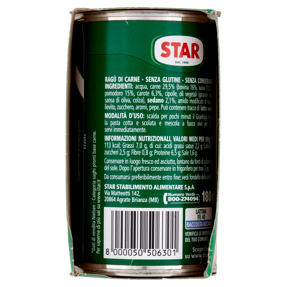 Star il mio Gran Ragù Classico 2 x 180 g