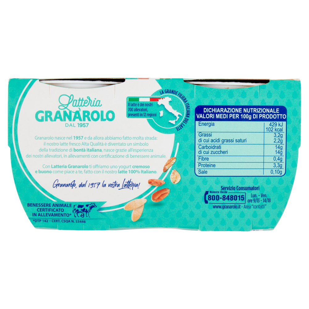 Granarolo Yogurt Cremoso con 5 cereali 2 x 125 g