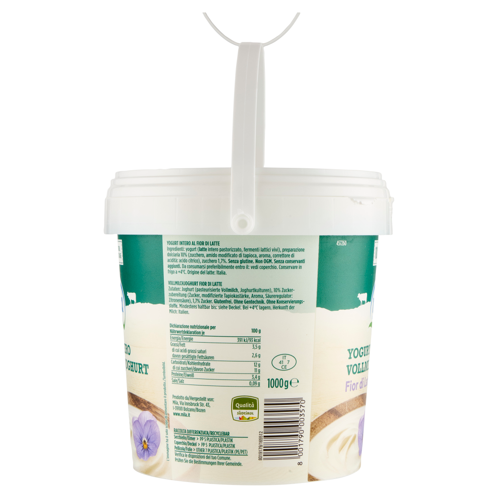 mila Yogurt Intero Fior di Latte 1000 g