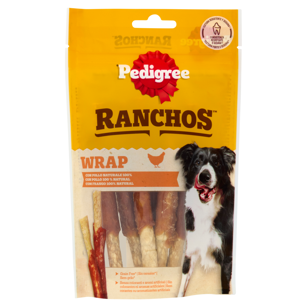 Pedigree Ranchos Wrap Snack Cane 60 g